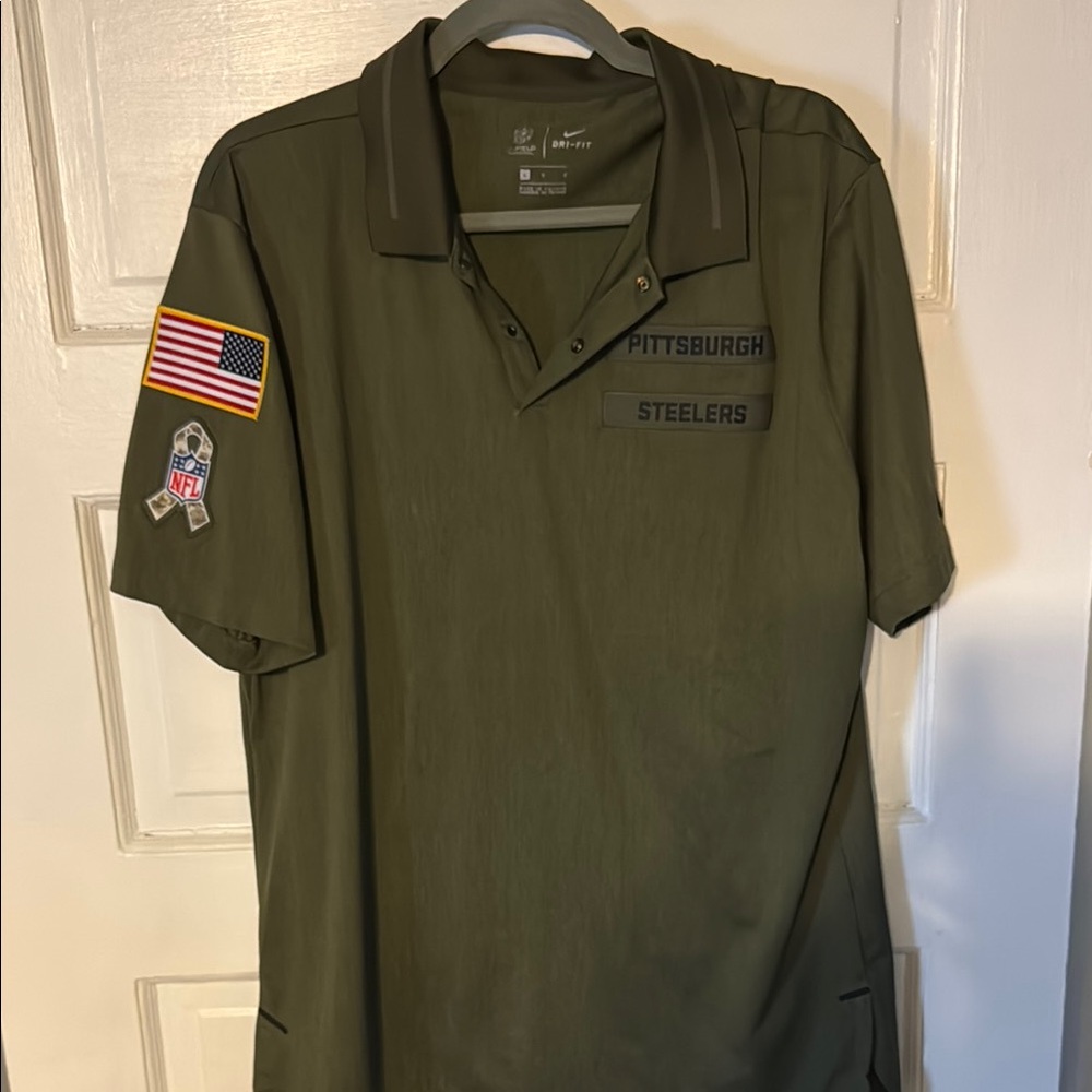 Nike Dri-Fit Pittsburgh Salute to Service Polo